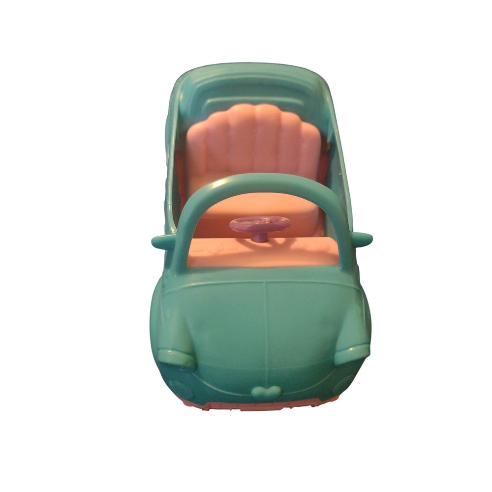 Barbie Chelsea Doll Teal and Pink Convertible Car with Opening Trunk Toy Vehicle